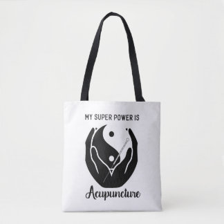 Mijn superkracht is Acupunctie-Tas Tote Bag