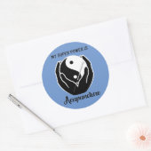 Mijn superkracht is Acupunctuur Stickers (Envelop)