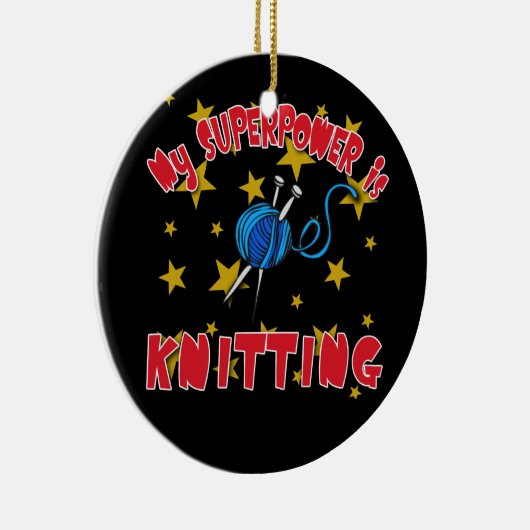 Mijn Superpower breekt Keramisch Ornament (Rechts)