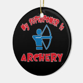 Mijn Superpower is Archery Keramisch Ornament (Links)
