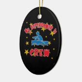 Mijn Superpower is bemanning Keramisch Ornament (Links)