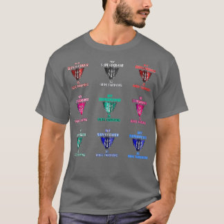 Mijn Superpower is Knife Throwing Assorted T-shirt
