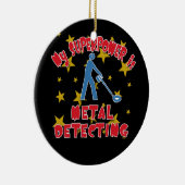 Mijn Superpower is Metal Detection Keramisch Ornament (Rechts)