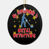 Mijn Superpower is Metal Detection Keramisch Ornament (Links)