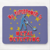Mijn Superpower is Metal Detection Muismat (Voorkant)