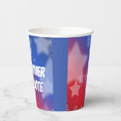 Mijn Superpower is mijn stem Papieren Bekers (Links)