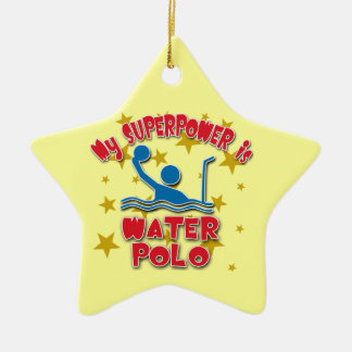 Mijn Superpower is waterpoloe Keramisch Ornament