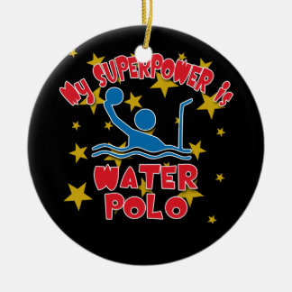 Mijn Superpower is waterpoloe Keramisch Ornament