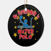 Mijn Superpower is waterpoloe Keramisch Ornament (Links)