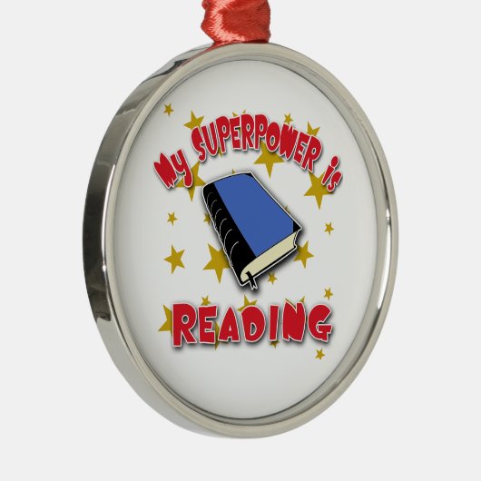 Mijn Superpower leest Metalen Ornament (Rechts)