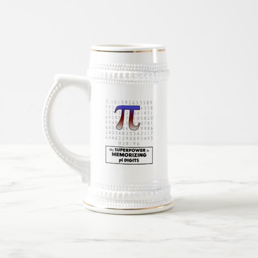Mijn Superpower onthoudt pi-cijfers Bierpul (Links)
