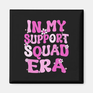 Mijn Support Squad Era Groovy Borstkanker Awarenes Magneet