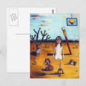 Mijn surrealistische leven briefkaart (Voorkant / Achterkant)