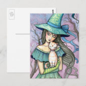 Mijn Sweet Tabby Witch Cat Briefkaart (Voorkant / Achterkant)