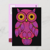 Mijn $t Owl Midnight Briefkaart (Voorkant / Achterkant)