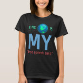 MIJN T-shirt met Free Speech Zone (Voorkant)