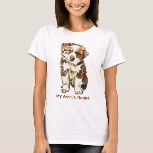 Mijn T-shirt voor Aussie Rocks (Voorkant)