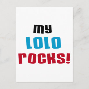 Mijn T-shirts en Giften van Rotsen Lolo Briefkaart