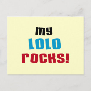 Mijn T-shirts en Giften van Rotsen Lolo Briefkaart
