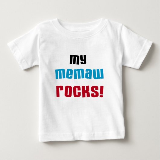 Mijn T-shirts en Giften van Rotsen Memaw (Voorkant)