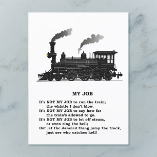 Mijn taak briefkaart