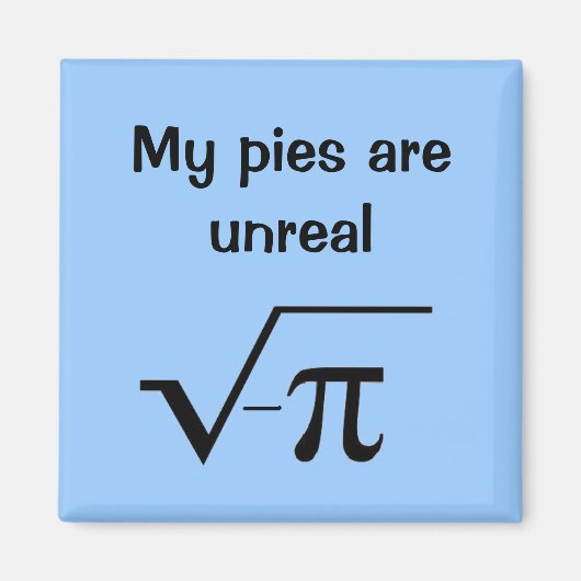 Mijn taarten zijn onechte magneet (Voorkant)