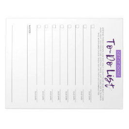 Mijn takenlijst notitieblok