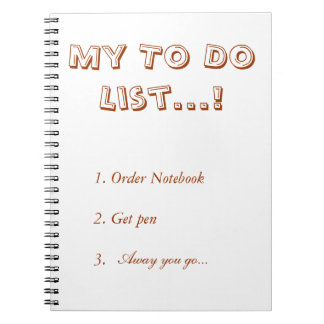 Mijn takenlijst notitieboek