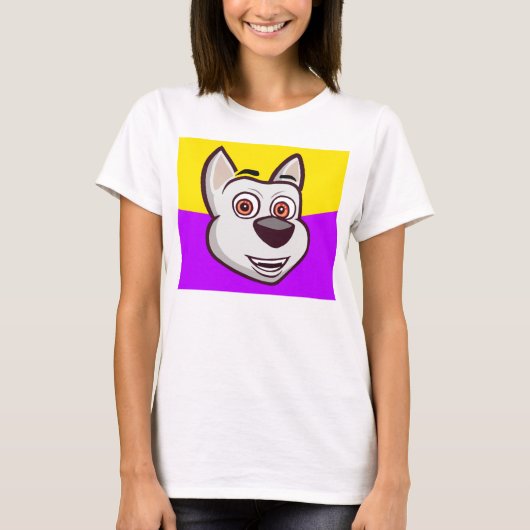 Mijn Talking Dog Charlie T-shirt voor meisjes (paa (Voorkant)