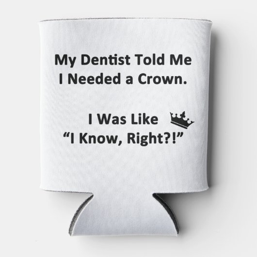 Mijn tandarts vertelde me blikjeskoeler (Voorkant)