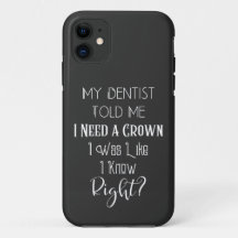 Mijn tandarts vertelde me dat ik een kroongeborene