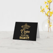 Mijn tandarts vertelde me kaart (Gele Bloem)