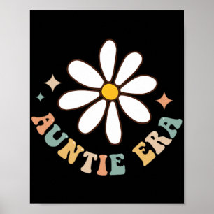 Mijn tante Era Liefhebber Groovy Retro Tante Moede Poster