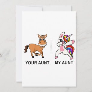 Mijn tante geeft je tante cadeautjes voor tante