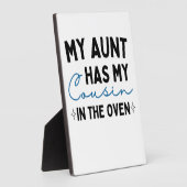 Mijn tante heeft mijn neef in de Oven Fotoplaat (Zijkant)