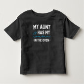 Mijn tante heeft mijn neef in de Oven Kinder Shirts (Voorkant)