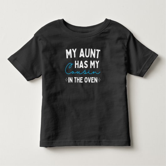 Mijn tante heeft mijn neef in de Oven Kinder Shirts (Voorkant)