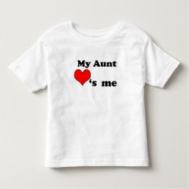 Mijn tante houdt van me kinder shirts