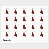 Mijn tante houdt van mij Moppige Mier Stickers (Vel)
