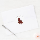 Mijn tante houdt van mij Moppige Mier Stickers (Envelop)