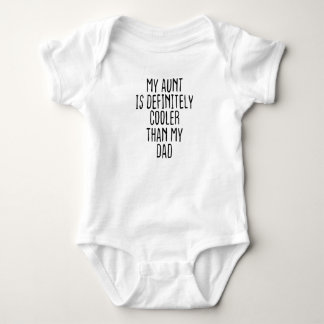 Mijn tante is beslist cooler dan mijn vader romper