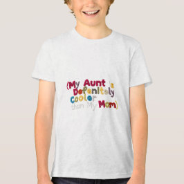 Mijn tante is cooler dan mijn moeder Tri-Blend shirt