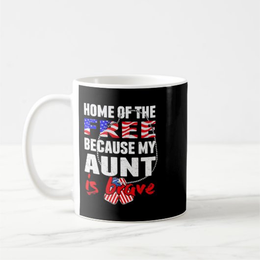 Mijn tante is dapper thuis van de gratis 2Proud Ar Koffiemok (Links)