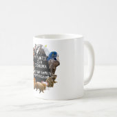 Mijn tante is een dierenverzorger koffiemok (Voorkant rechts)