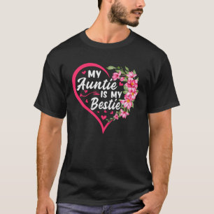 Mijn tante is mijn beste schattig voor nichtje tan t-shirt