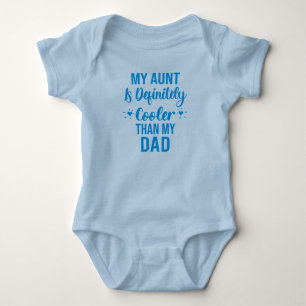 Mijn tante is zeker koeler dan mijn vader romper