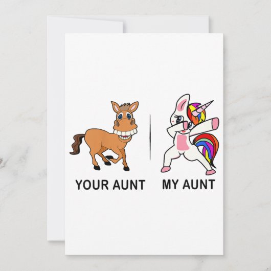 Mijn tante jouw tante cadeaus voor tante  (Voorkant)