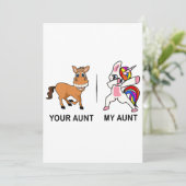 Mijn tante jouw tante cadeaus voor tante  (Staand voorkant)