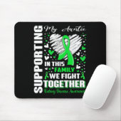 Mijn tante Nierziekte bewustzijn Muismat (Met muis)