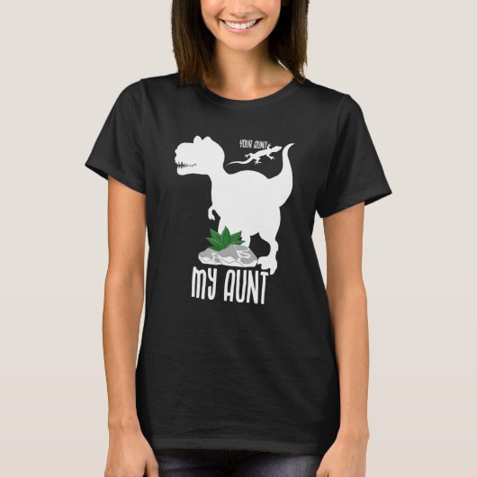 Mijn tante Rex tante Beste Godmoeder T-shirt (Voorkant)